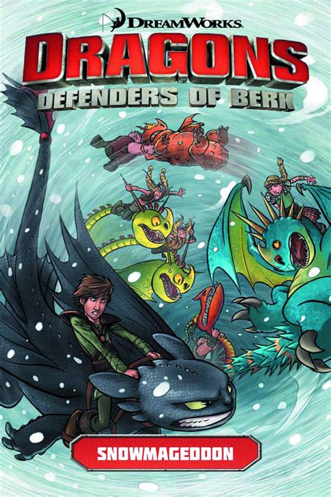 dragons defenders  berk vol  snowmageddon fresh comics