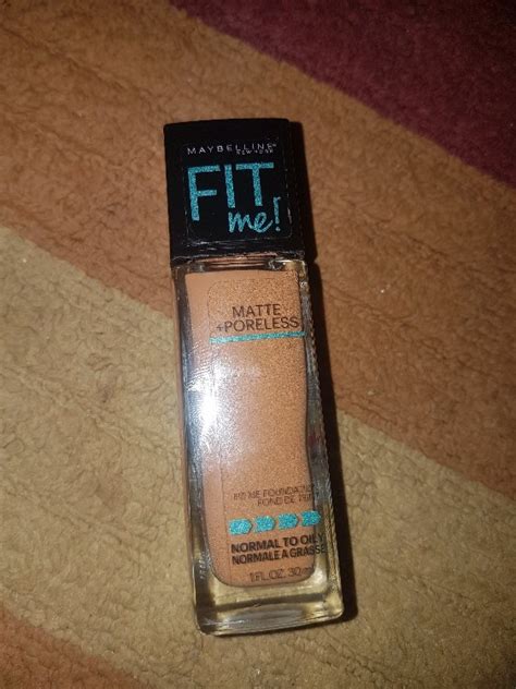 maybelline fitme matte poreless foundation  spicy brown  ml  beauty
