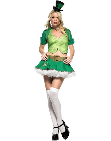 Lucky Charm Sexy Leprechaun St Patricks Day Costume