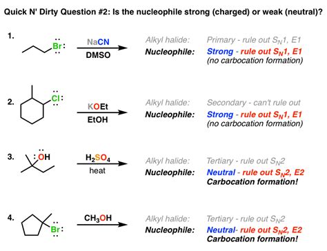A Strong Nucleophile Will Favor Which Of The Following Jaelynkruwclarke