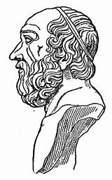 Plato Coloring Face Socrates Drawings Pages Greece sketch template