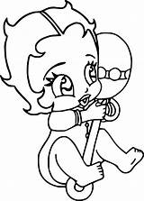 Boop Betty Coloring sketch template
