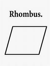 Geometry School Rhombus Contours Undemanding Trapezoid Shapes Inventor sketch template