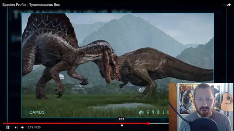 T Rex Vs Spinosaurus Jurassic World Evolution Dinosaur