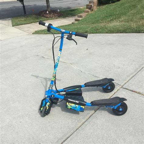 razor trikke  electric scooter blue  sale  huntersville north carolina