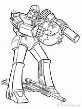 Megatron Kolorowanki Stellari Guerre Superheroes Tulamama Fantascienza sketch template