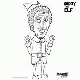 Buddy Elf Xcolorings sketch template