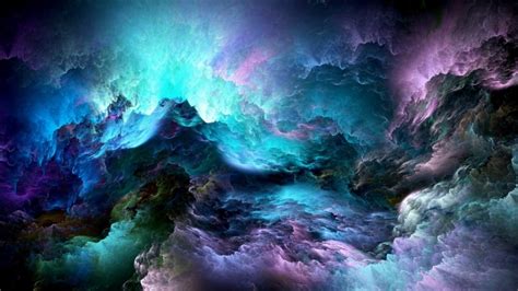 abstract colorful clouds hd wallpaper wallpaperfx