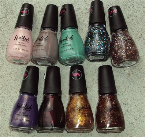 glamonthecheap   finally finished  spoiled nail polish swatches