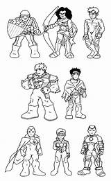 Super Squad Hero Print Coloring Pages Getdrawings sketch template