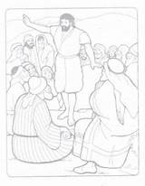 Yohanes Pembaptis Tentang Alkitab Cerita Chrisanthana sketch template