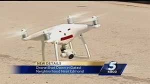 neighbor calls shooting drone   sky  misunderstanding