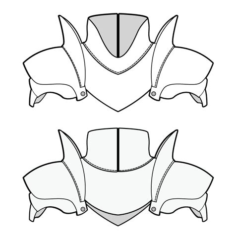 body armour pattern costuming diys pinterest armadura cosplay