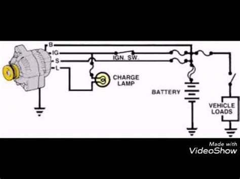 identifying alternator wiring youtube