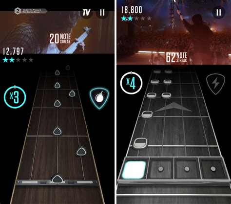 guitar hero   ios  apple tv   full guitar experience