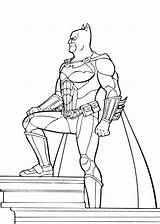 Justice League Coloring Printable Pages Dc Getcolorings sketch template