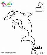Coloring Arabic Alphabet Pages Printable Letter Kindergarten sketch template