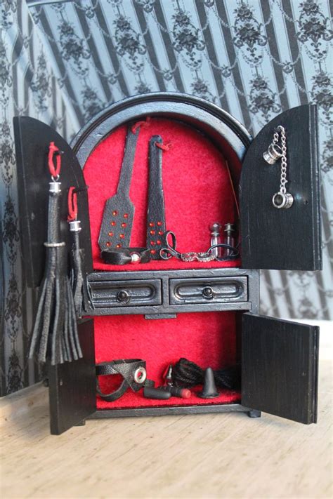 Interior Of Bondage Cabinet 1 12 Scale Adult Miniatures Pinterest