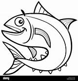Tuna Thon Poisson Fisch Thunfisch Peixe Preto Atum Tunas Pesci Tonno Fische Simples sketch template