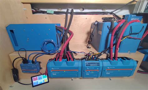 camper van wiring diagram victron smart lithium batteries