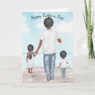 african american fathers day card zazzlecom