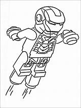 Lego Marvel Pages Coloring Avengers Heroes Getcolorings Color sketch template