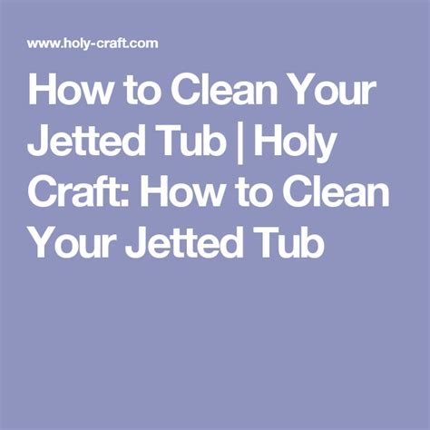 clean  jetted tub jetted tub cleaning tub