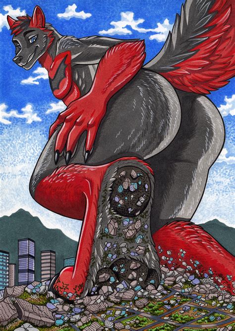 Ych [done] Large Destructive Macro Paw By Furrypur