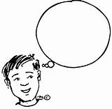 Thinking Clipart Thought Child Bubble Boy Clip Student Girl Think Person Bubbles Speech Letters Example Gif Thoughts Hmmm Jokes Clipartbest sketch template