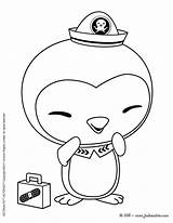 Octonauts Penguin Pages Peso Coloriage Coloring Choose Board sketch template