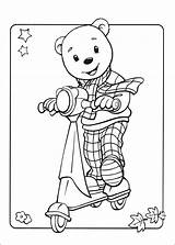 Coloring Rupert Bear Pages Printable Coloring4free Fun Kids Info Book Forum sketch template