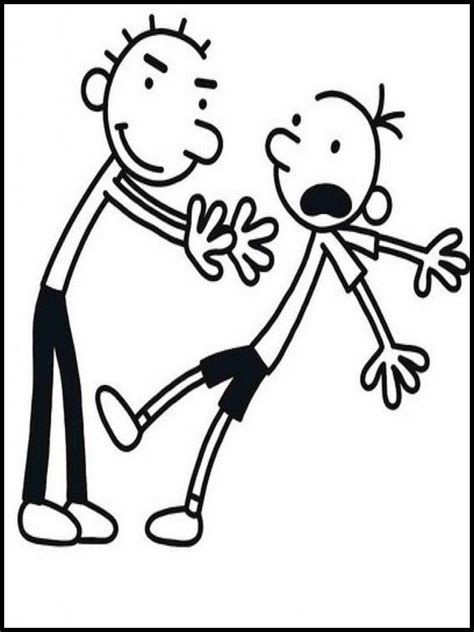 diary   wimpy kid  printable coloring pages  kids coloring