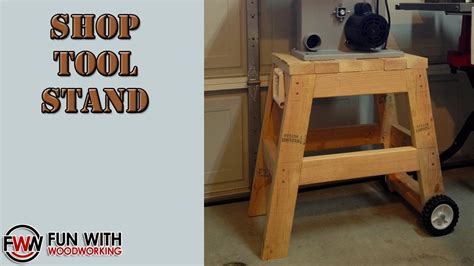 project build  quick  easy stand   shop tools