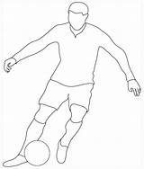Draw Fußballspieler Fußball Spieler Clipartqueen Zeichnungen Joueurs Futbol Fussball Cliparts Lines Ronaldo Guidance Joueur Guy Bordado Gemäl Silhouetten Zeichnungsskizzen Steppdecke sketch template
