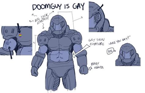 Doomguy Is Big Gay Doom