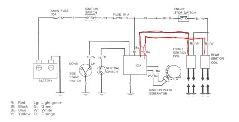 motorcycle ignition coil wiring diagram vt  faceitsaloncom