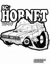 Coloring Book Amc Hornet Cover Gremlin Cliparts Sc Library Clipart Coupe sketch template
