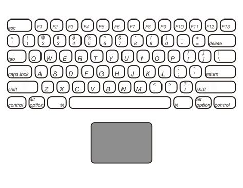 lenovo laptop keyboard layout diagram