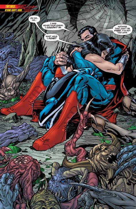 weird science dc comics superman wonder woman futures end 1 preview