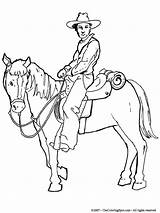 Cowboy Horse Coloring Pages Drawing Kids Colouring Audio Stories Getdrawings Lightupyourbrain sketch template