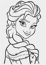 Elsa Coloring Frozen Pages Anna Ausmalbilder Und Easy sketch template
