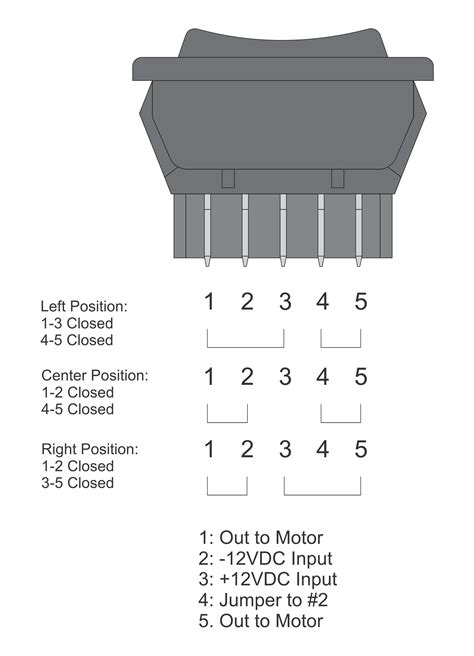 pin power window switch wiring diagram weup technology