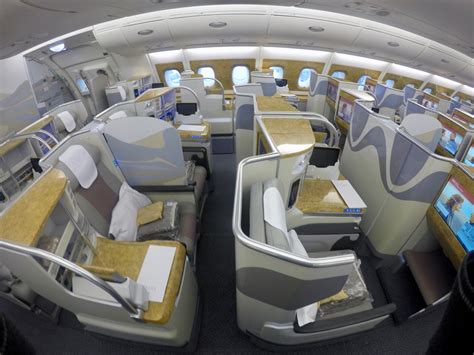 emirates business class seating plan image