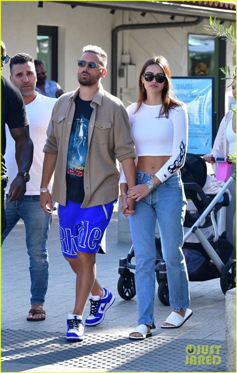 scott disick and girlfriend amelia hamlin show off some cute pda in miami