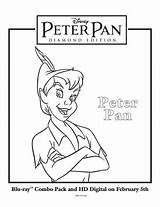 Coloring Peter Pan Pages Printable Disney Sweeps4bloggers Sheets Popular sketch template
