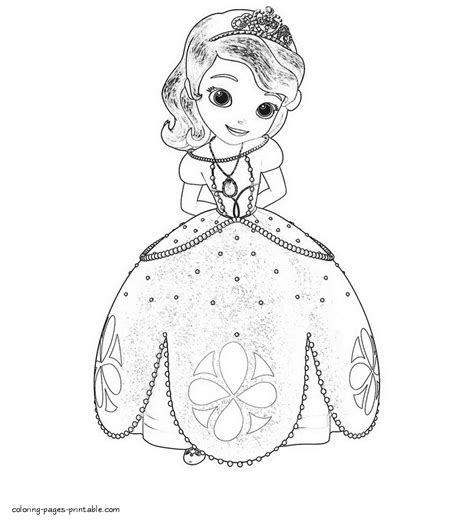 princess sofia coloring pages coloring pages printablecom