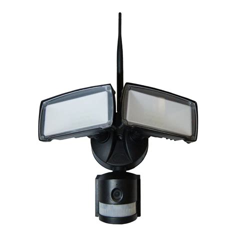 led floodlight  wifi sensor camera  black body ledlam lighting