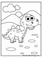 Dinosaur Dinosaurs Iheartcraftythings sketch template
