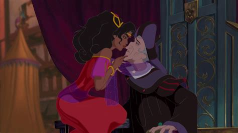 Esmeralda And Claude Frollo From Disney S The Hunchback Of Notre Dame