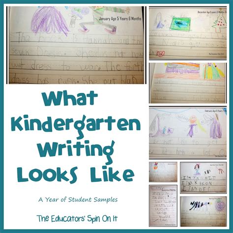 educators spin    kindergarten writing